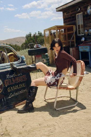 Mia Flared Mini Skirt