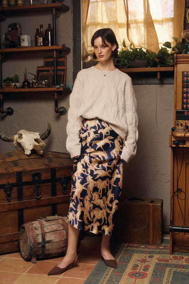 Annina Pull On Maxi Skirt