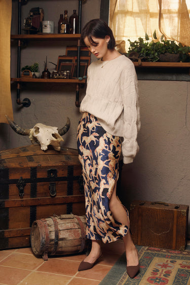 Annina Pull On Maxi Skirt