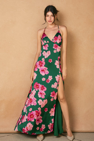 Fia Open Back Maxi Dress