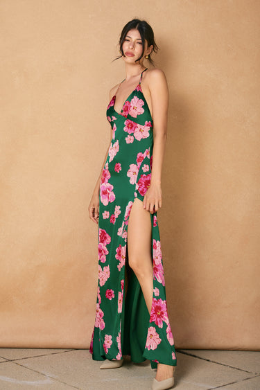 Fia Open Back Maxi Dress
