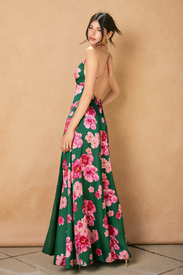 Fia Open Back Maxi Dress