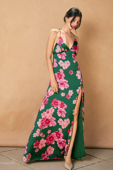 Fia Open Back Maxi Dress
