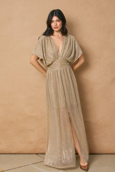 Danica Front Slit Maxi Dress