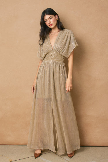Danica Front Slit Maxi Dress