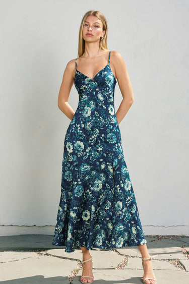 Sania Tie Back Midi Dress