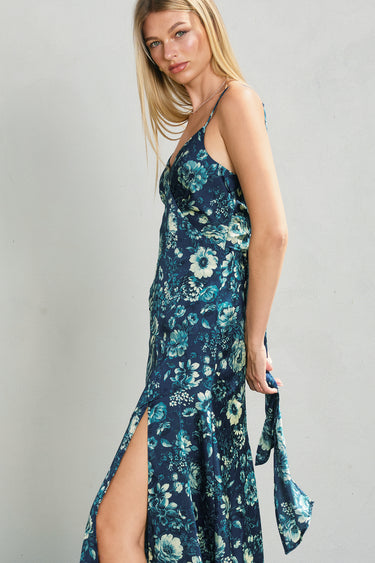 Sania Tie Back Midi Dress