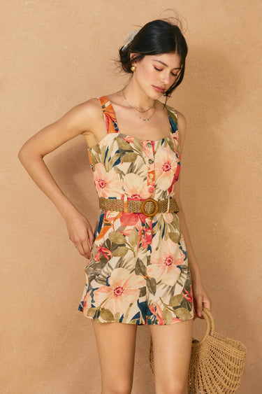 Ciera Button Down Romper