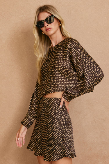 Marley Flared Mini Skirt